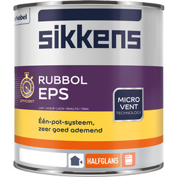 Sikkens Sikkens Rubbol EPS Plus Alkyd 1L zuiver wit RAL9010 - 84240 - van Toolstation