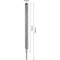Bosch EXPERT Hamerboor SDS plus-7X