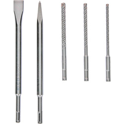 Bosch / Bosch PRO SDS plus-4C beitel- en borenset 1