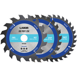 Labor Labor HM cirkelzaagblad hout 160x30x2,2mm 86952 van Toolstation