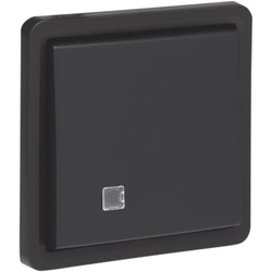 Niko / Niko Hydro drukknop no/ng Zwart - met lens