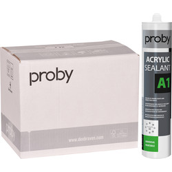 Proby Proby acrylaatkit A1 wit 280ml - 88712 - van Toolstation