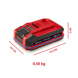 Einhell 18V/3.0Ah SEALED Accu plus