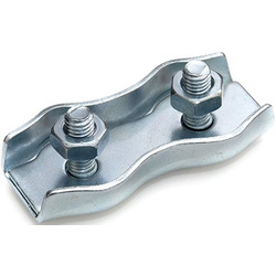 DX / DX Staaldraadklem duplex verzinkt 4mm