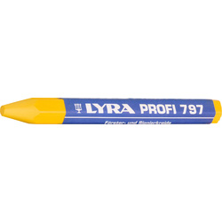 Lyra Lyra vetkrijt zeskant geel - 92166 - van Toolstation