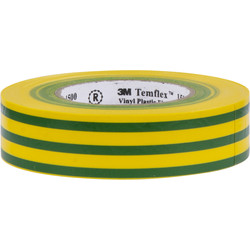 3M 3M Temflex vinyl tape 19mmx20m Geel/groen - 93773 - van Toolstation