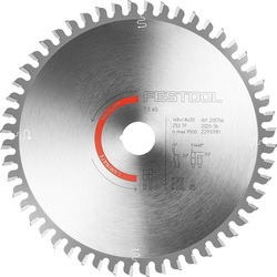 Festool Festool cirkelzaagblad 168x20x1.8mm T52 95536 van Toolstation