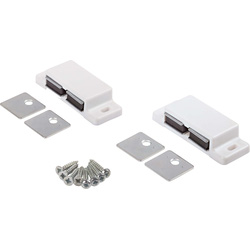 Magneetsnapper kunststof wit 1