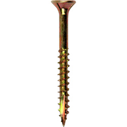 pfs+ / PGB pfs+ spaanderplaatschroef deeldraad geelverzinkt 5x100mm PZ2