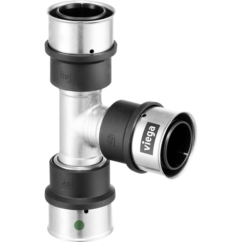 Viega / Viega Smartpress 6718 pers T-stuk verloop