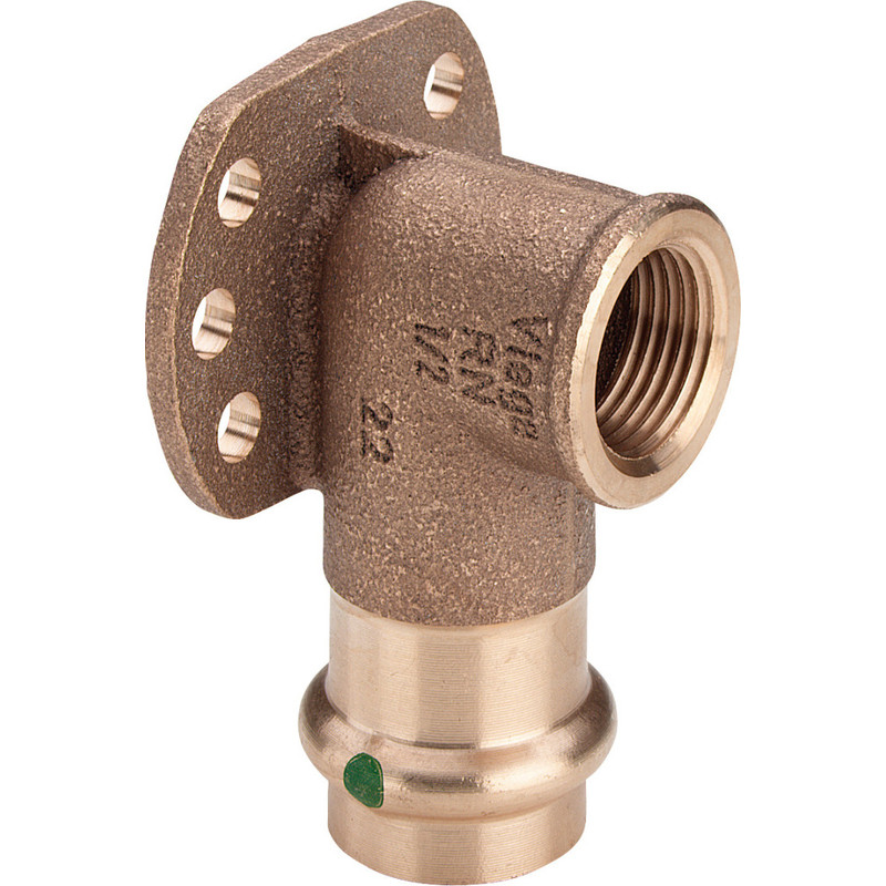 Viega / Viega Profipress 2225.5 koper pers muurplaat