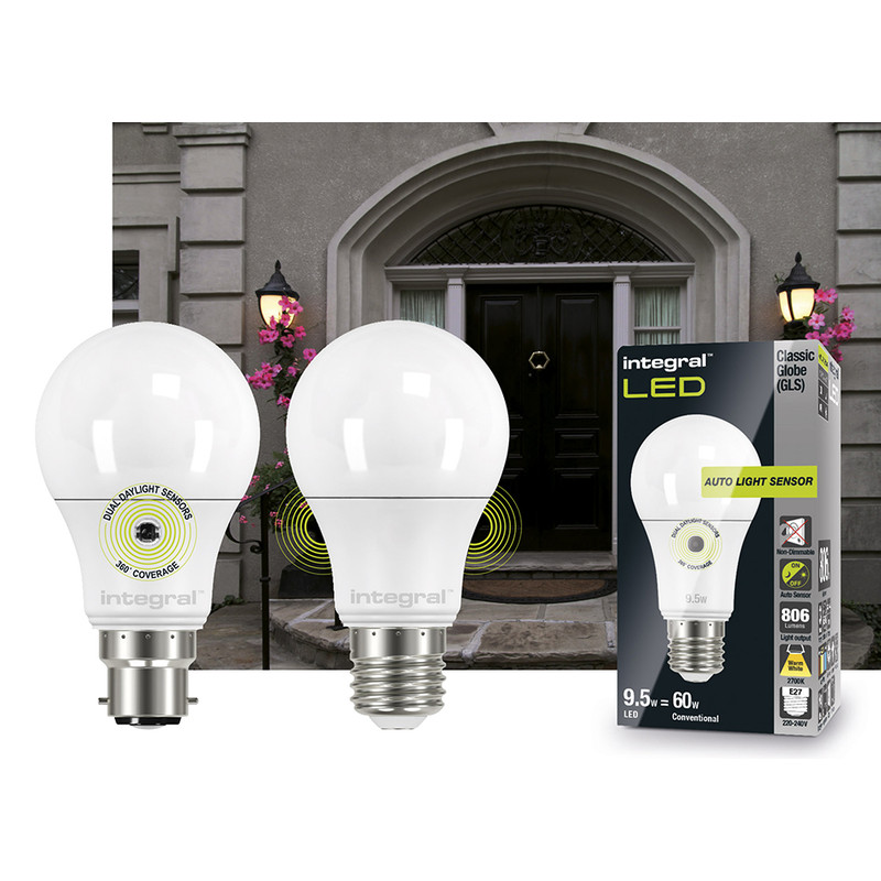 Integral LED lamp standaard sensor E27