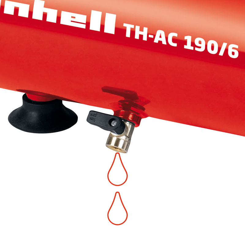 Einhell TC-AC 190/8/6 compressor olievrij