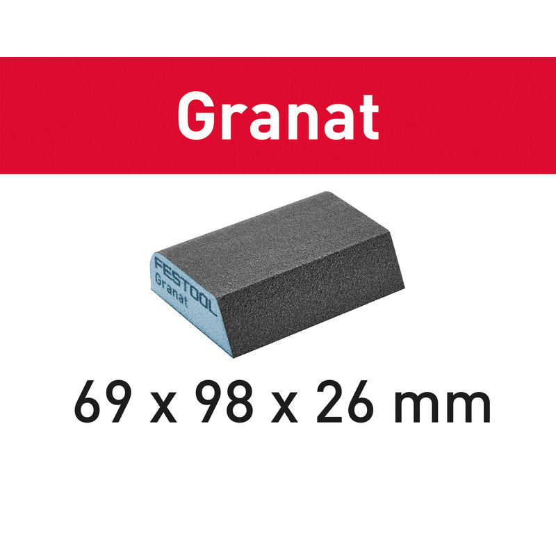 Festool Granat schuurblok 69x98x26mm