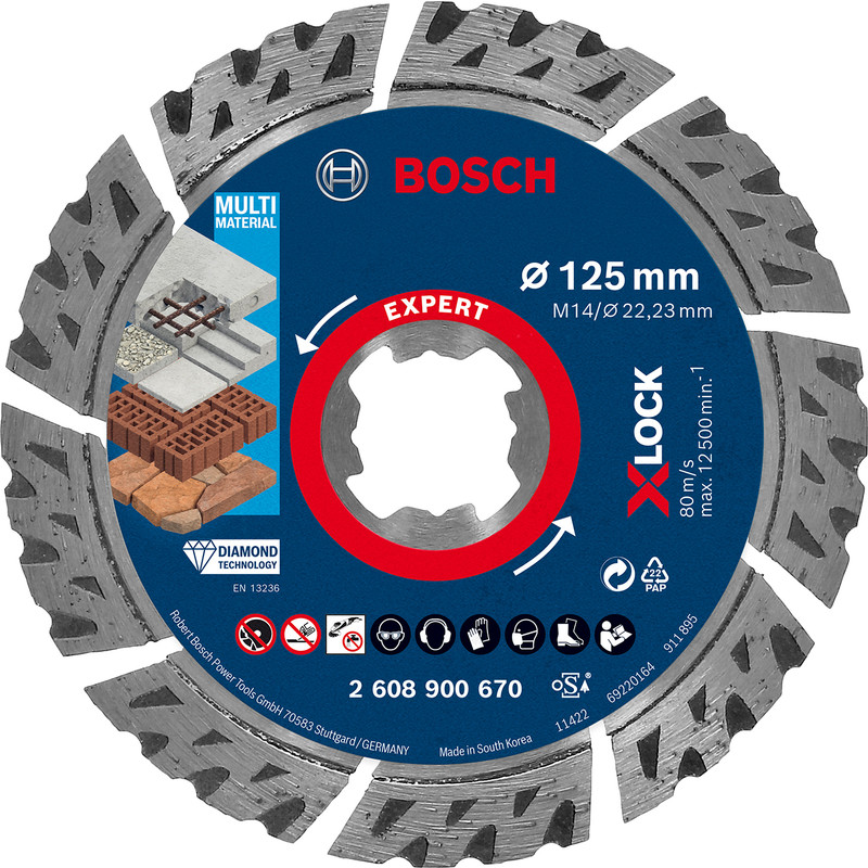 Bosch EXPERT diamantschijf Multi Material
