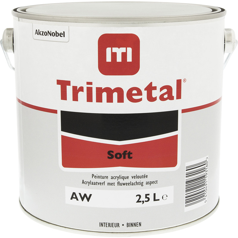 Trimetal soft muurverf