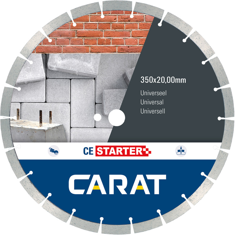 Carat diamantzaag universeel ce starter