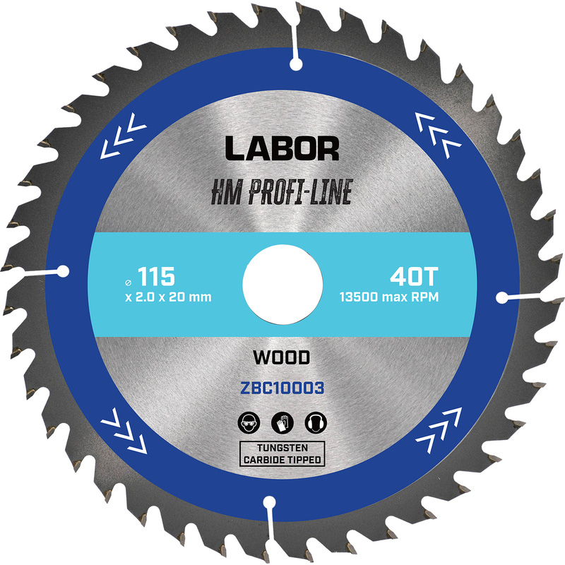 Labor HM cirkelzaagblad hout