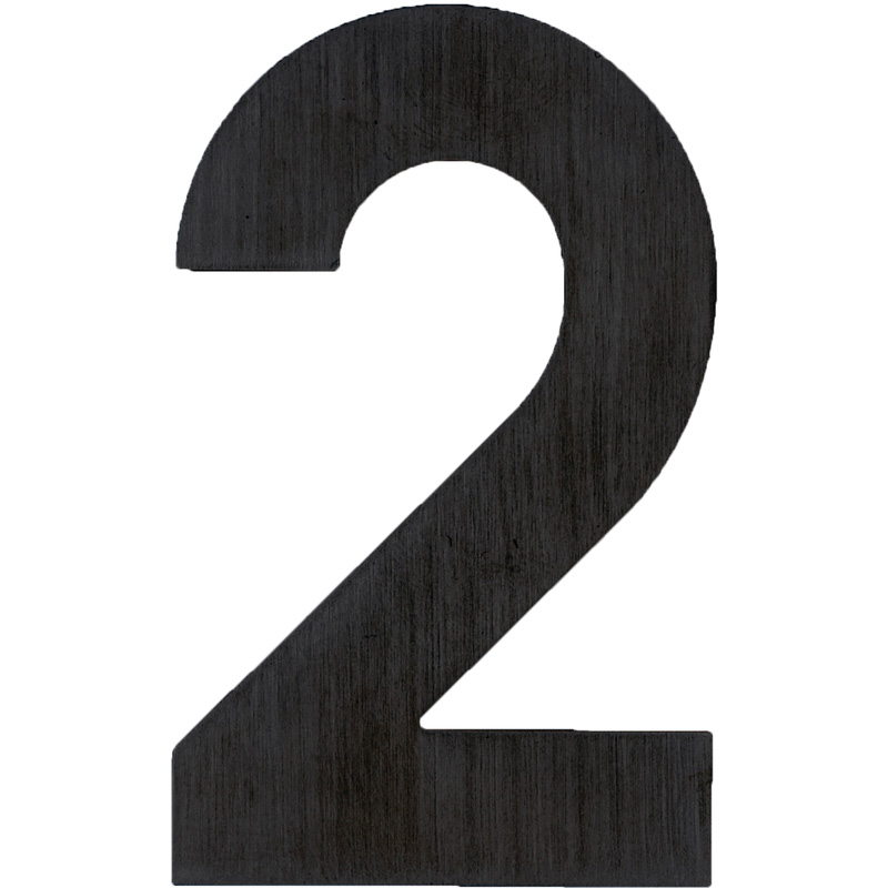 HDD PRO / HDD Huisnummer Zelfklevend Klein Zwart