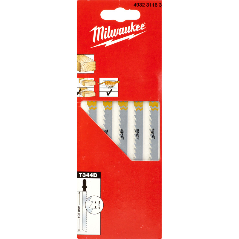 Milwaukee decoupeerzaagblad hout