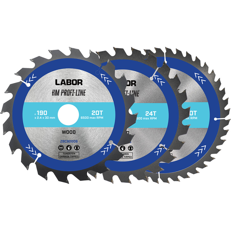Labor HM cirkelzaagblad hout