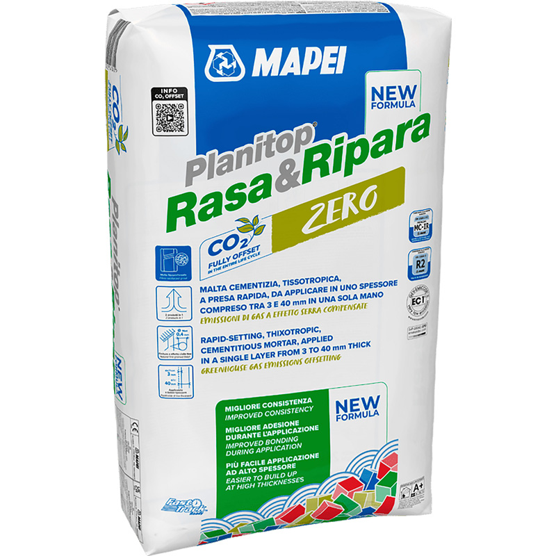 Mapei Planitop Rasa & Ripara Zero reparatiemortel