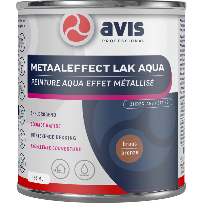 Binnenshuis Weglaten Ongeëvenaard Avis Aqua metallic lak 125ml brons product.blade.meta.title.branding