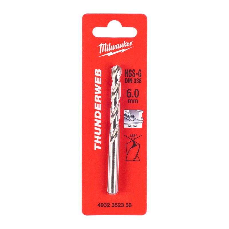 Milwaukee metaalboor HSS-G Thunderweb