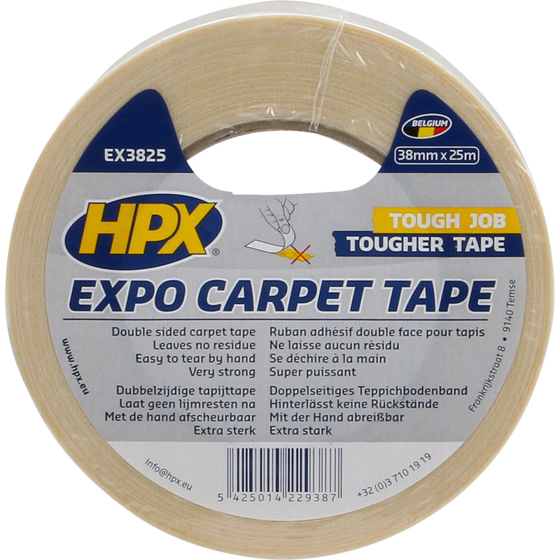 HPX Expo tapijttape