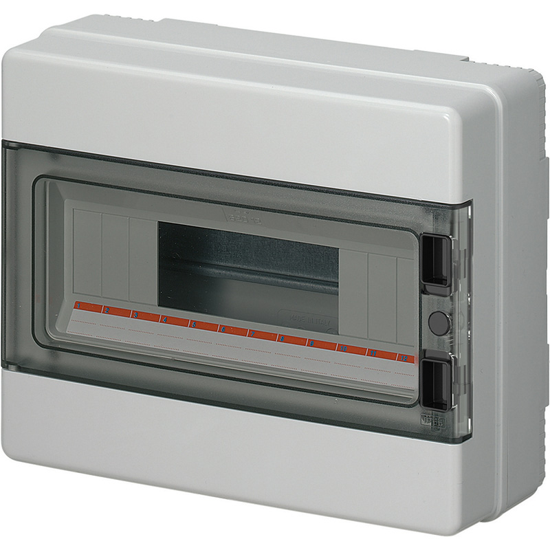 Elettrocanali / Opbouw zekeringkast IP65 leeg