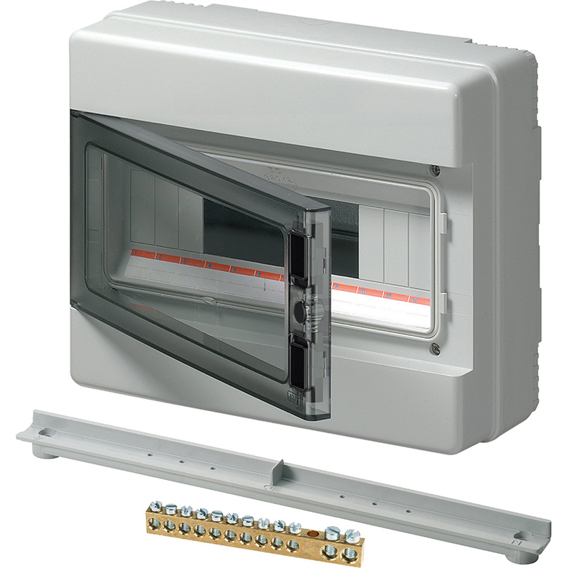 Elettrocanali / Opbouw zekeringkast IP65 leeg