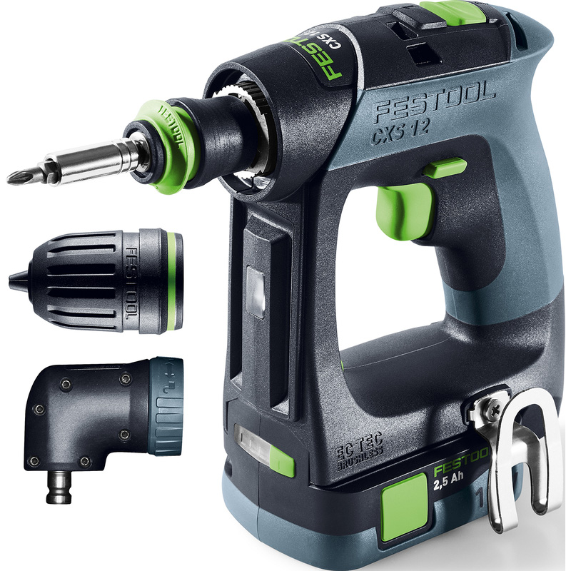 Festool CXS12 LI 2,5 set accu schroefboormachine