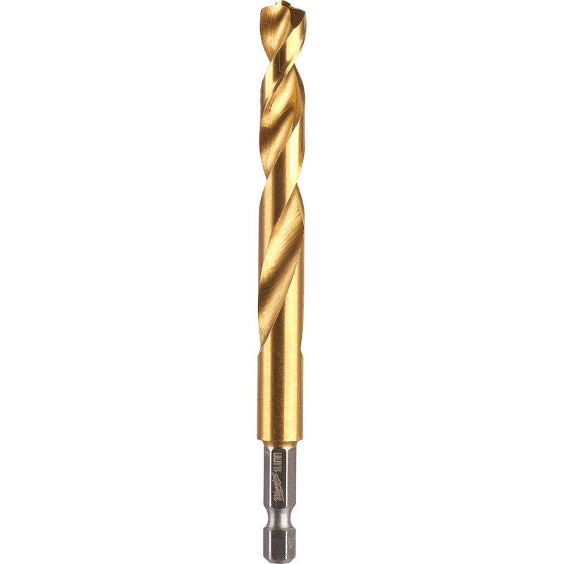 Milwaukee Metaalboor HSS-G Tin Red Hex shockwave