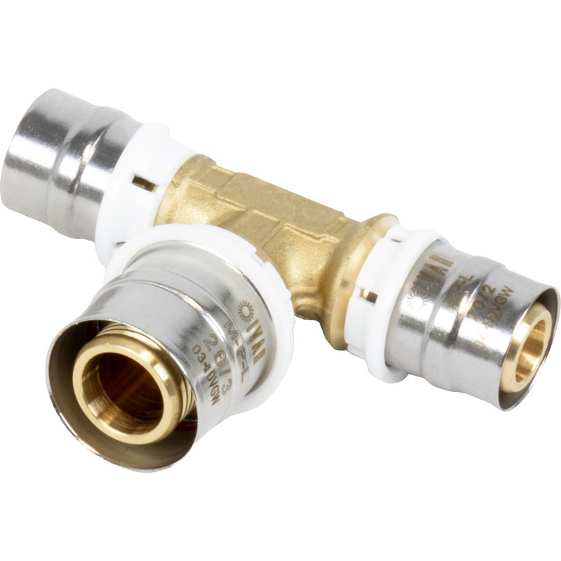 Begetube / Begetube pers T-stuk verloop