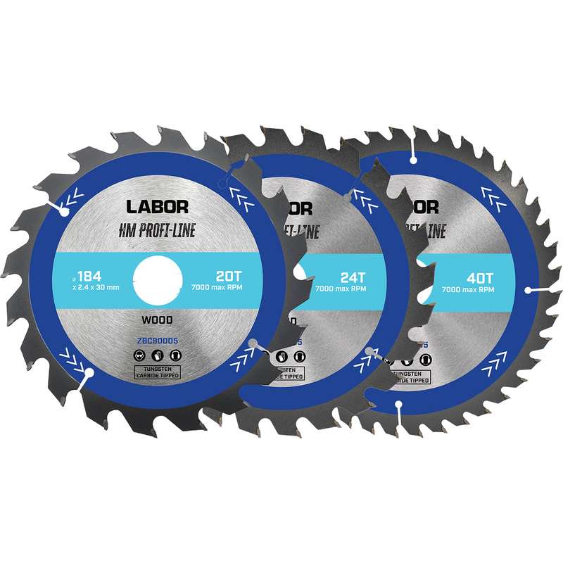 Labor HM cirkelzaagblad hout