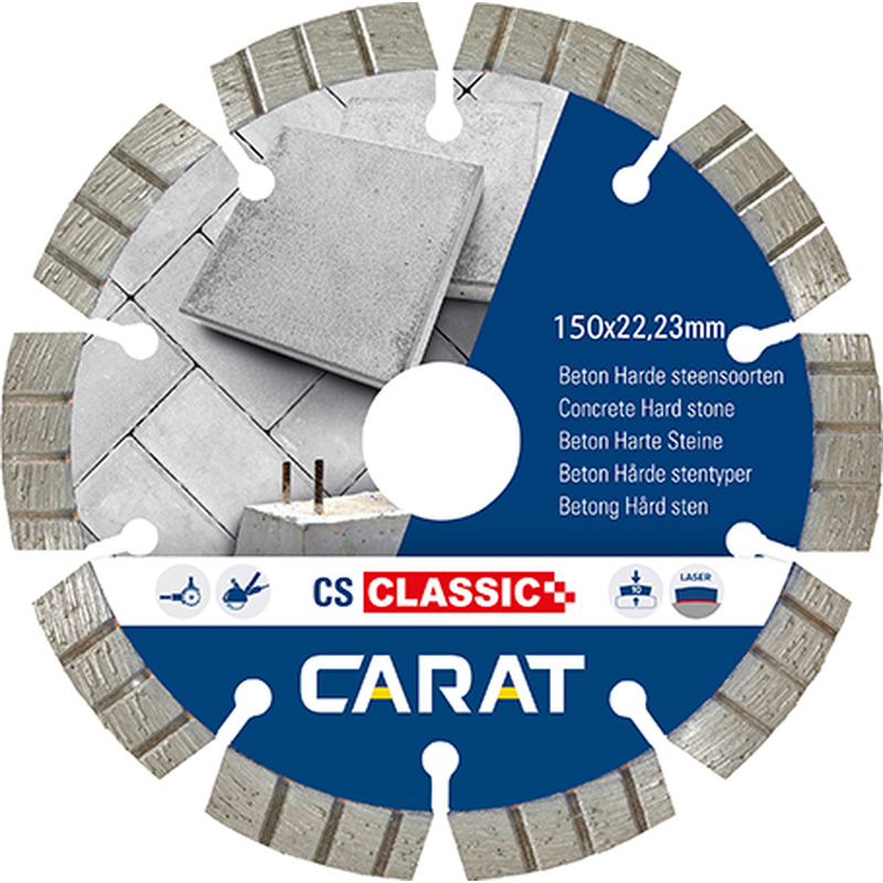 Carat diamantzaag beton cs classic