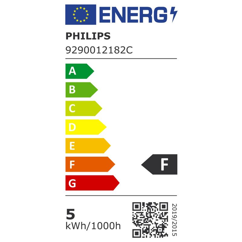 Philips LED lamp kaars transparant E14