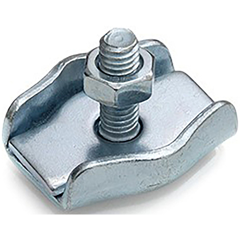 DX / DX Staaldraadklem simplex verzinkt