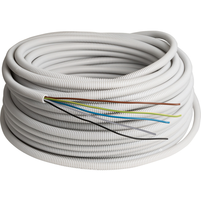 Precaflex Voorbedrade buis 20mm