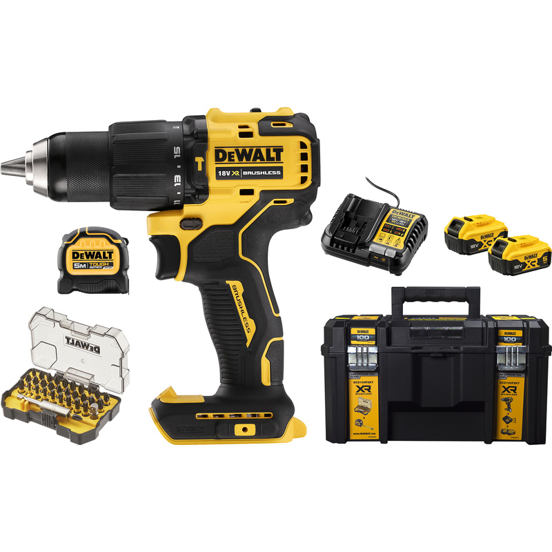 DeWALT DCZ100P2KT-QW accu klopboormachine