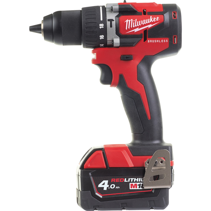 Milwaukee M18 CBLPD-402C compacte slagboormachine