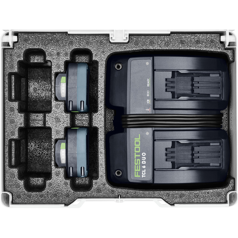 Festool SYS 18V 2x4,0/TCL 6 DUO accu pack