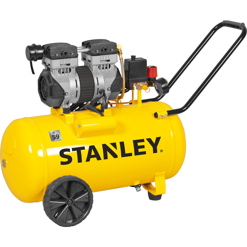 Stanley DST100/8/50SI Silent compressor olievrij