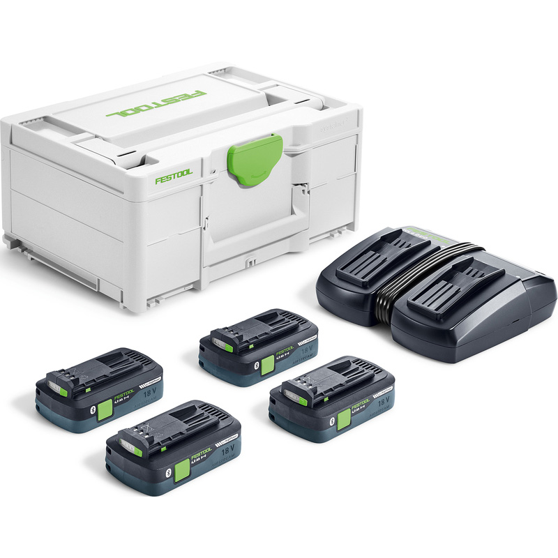 Festool SYS 18V 4x4,0/TCL 6 DUO accu pack