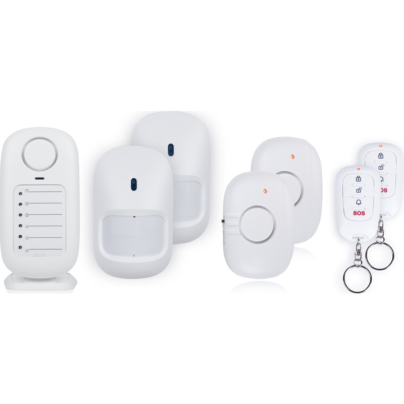 Smartwares draadloos mini alarm set