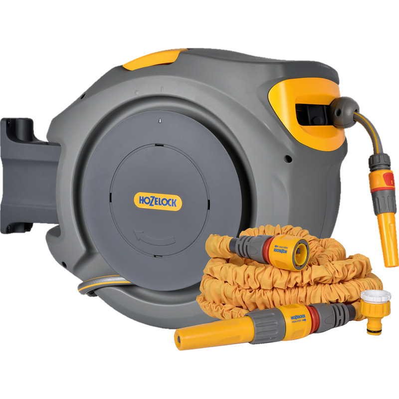 Hozelock autoreel wandslangbox automatisch + gratis Superhoze