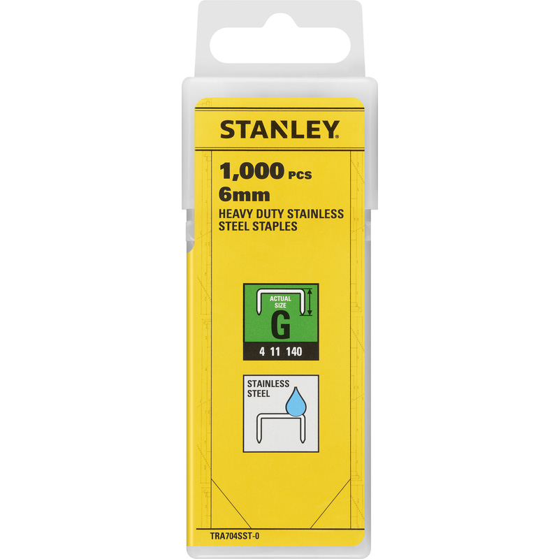 Stanley / Stanley Nieten Type G RVS