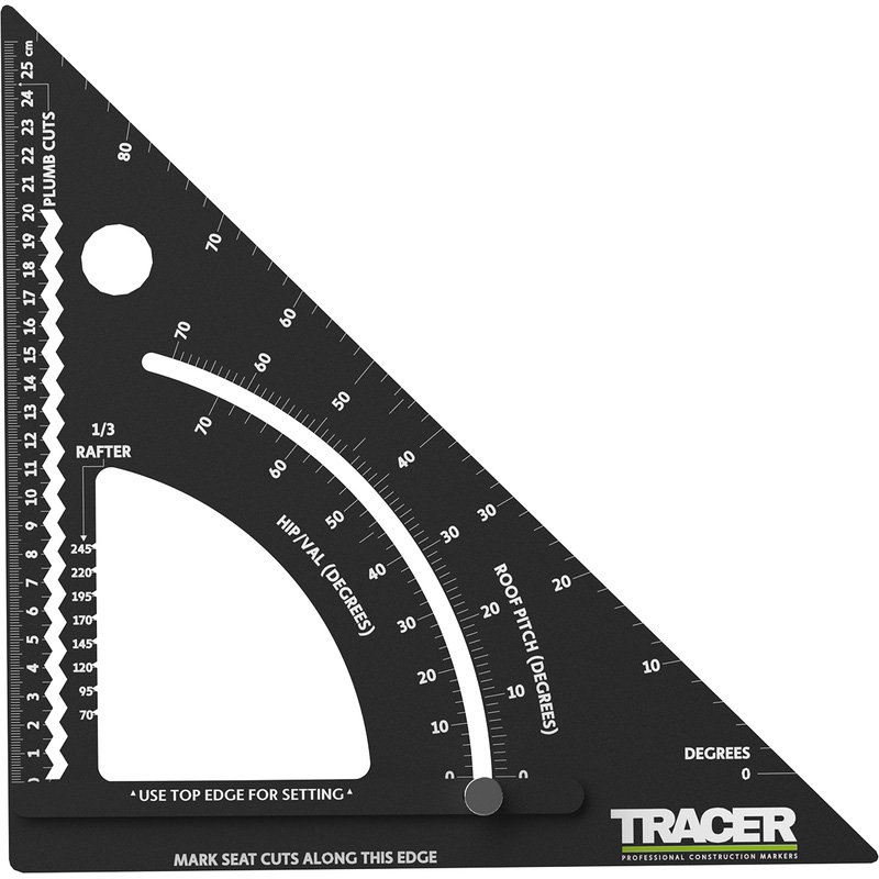 TRACER metric rafter square