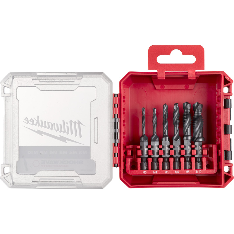 Milwaukee Metaalborenset HSS-G 3-in-1 shockwave HEX