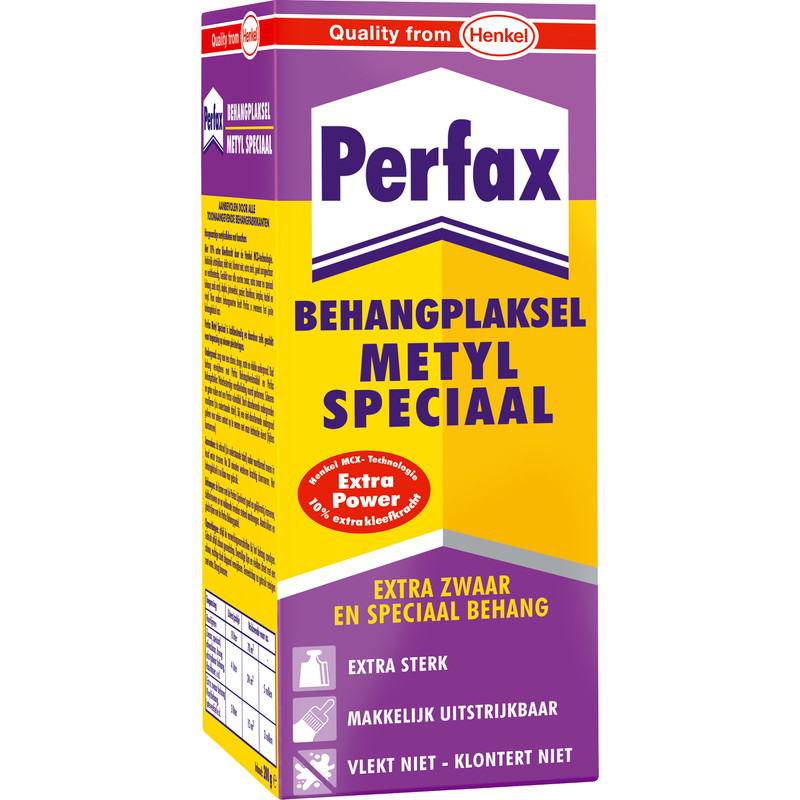 Perfax behangplaksel metyl speciaal